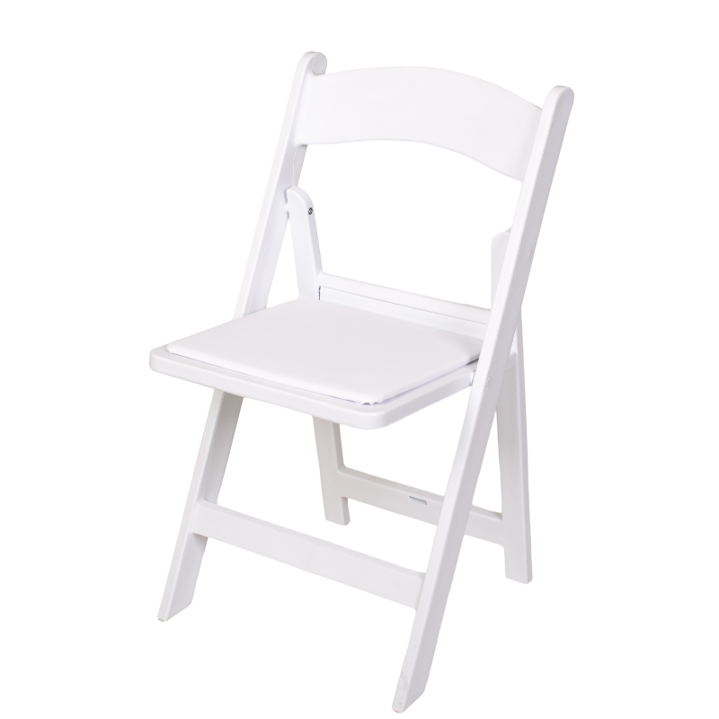 Wholesale Wedding Banquet Hotel Garden Restaurant Furniture White Resin Plastic Wimbledon Folding Chairs for Event