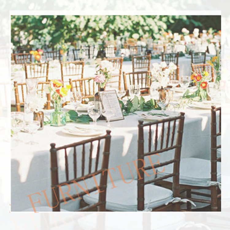 frame tiffany chivari gold chairs for wedding