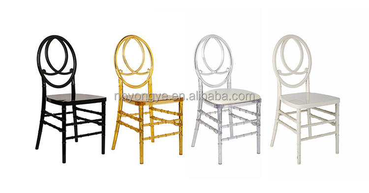 High Quality with seat pad for wedding events banquet acrylic plastic resin clear transparent tiffany chivari chiavari chair