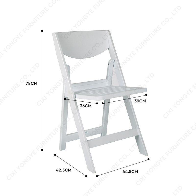 Wholesale Foldable Outdoor Resin White Black Wedding Camp Dining Banquet Chair Relaxing Folding Plastic Chairs For Events Party