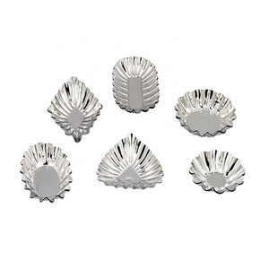 Factory Wholesale Pack of 12 Vintage Swedish Sandbakkel Cookie Molds Tiny Fluted Tart Pans Baking Tins