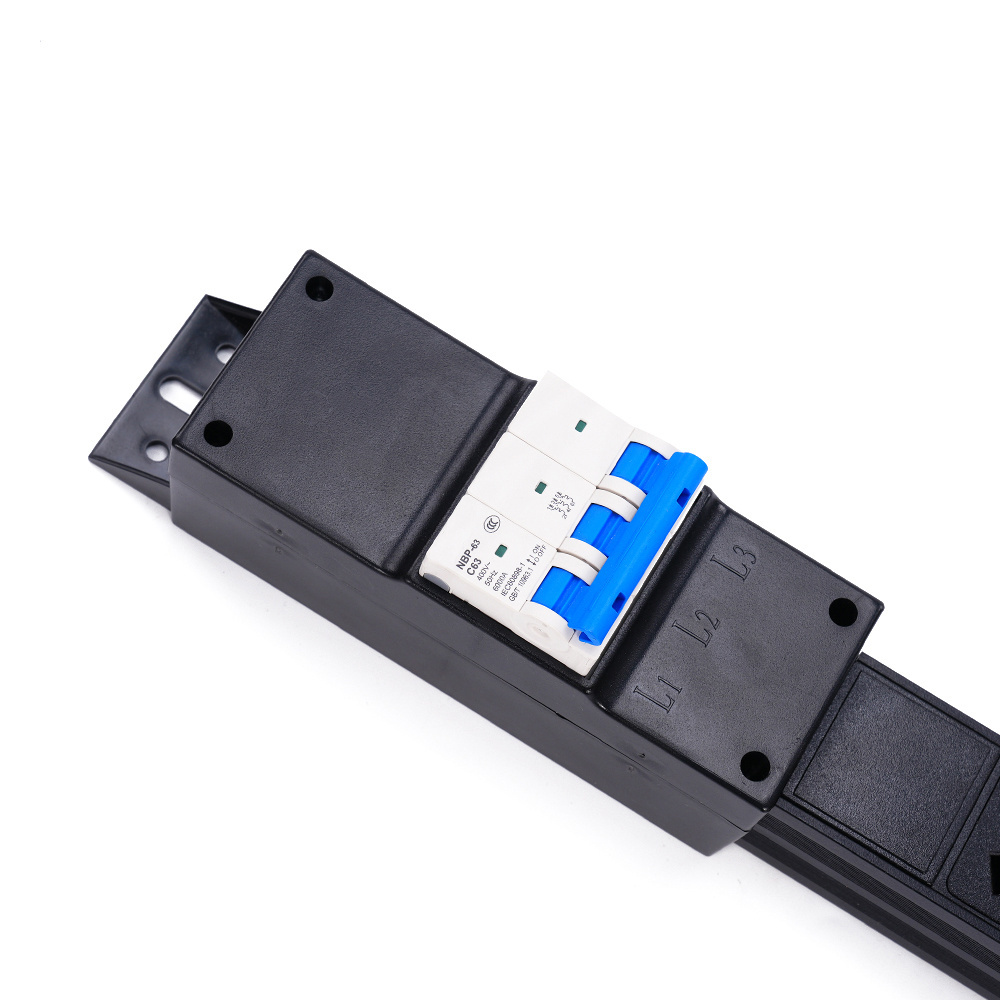 High Quality 12 Ways Power Distribution Unit PDU Socket with 3P Air Switch