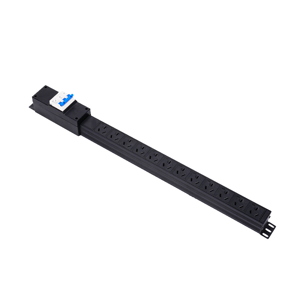 High Quality 12 Ways Power Distribution Unit PDU Socket with 3P Air Switch