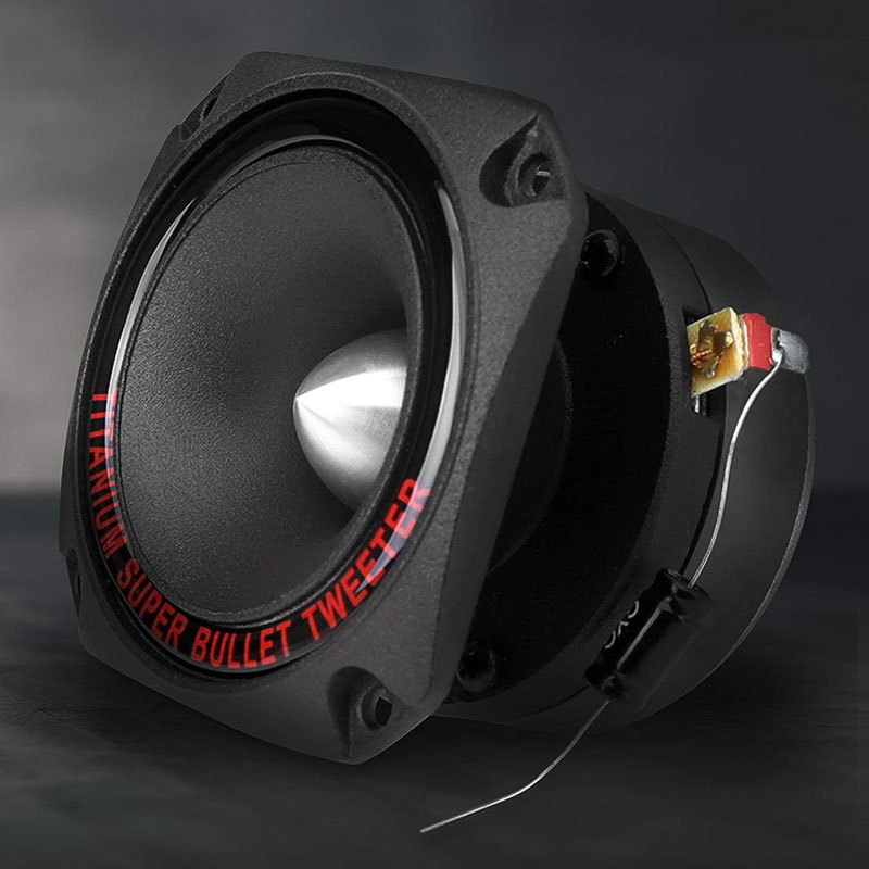 YOTO PRO-DE254 High Quality 70mm Magnet Tweeter Car Tweeters Bullet Tweeter Speaker Audio 300 Watt