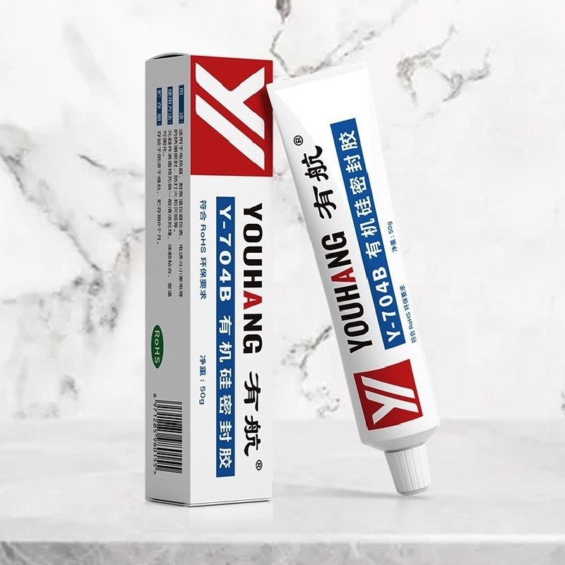 Electronic Components Bonding Potting insulating Adhesive Silicone Sealant Glue 704 RTV Silicone Rubber