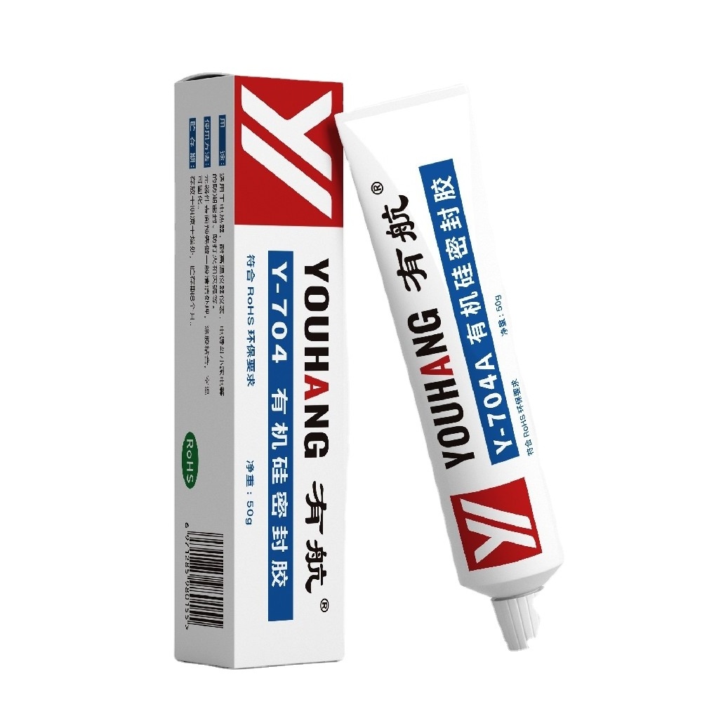 Electronic Components Bonding Potting insulating Adhesive Silicone Sealant Glue 704 RTV Silicone Rubber