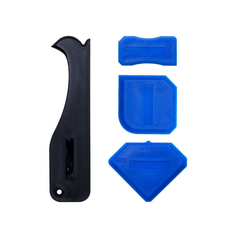 Wholesale Caulking Tool Kit Silicone Sealant Caulking Grout Tool sealant Scraper Glass Glue Angle Scraper