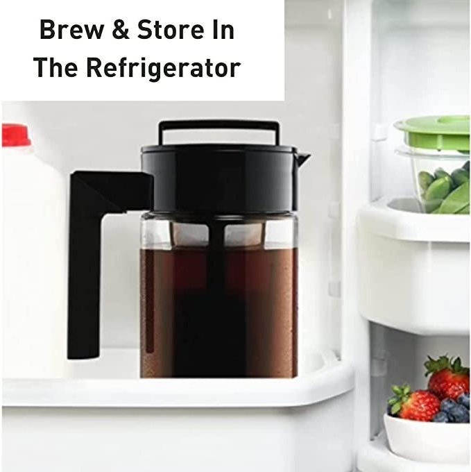 Cold Brew Iced Coffee Maker Tea Maker Bottom Open Filter Cold Brew Coffee Maker