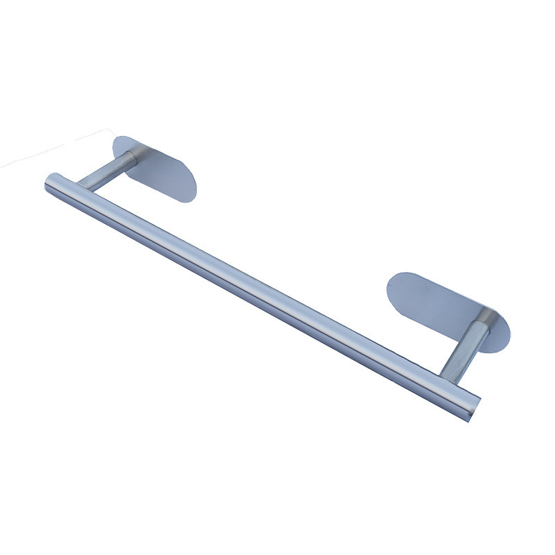 Towel Rack No Hole Toilet Rack Bath Towel Rack Stainless Steel Towel Hanging Pole