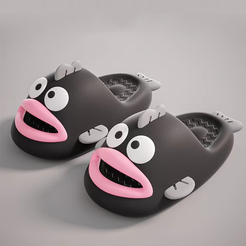 Women Fish Slippers Cartoon Clownfish Summer Home Anti-Skid Eva Outdoor Beach Funny Shoes