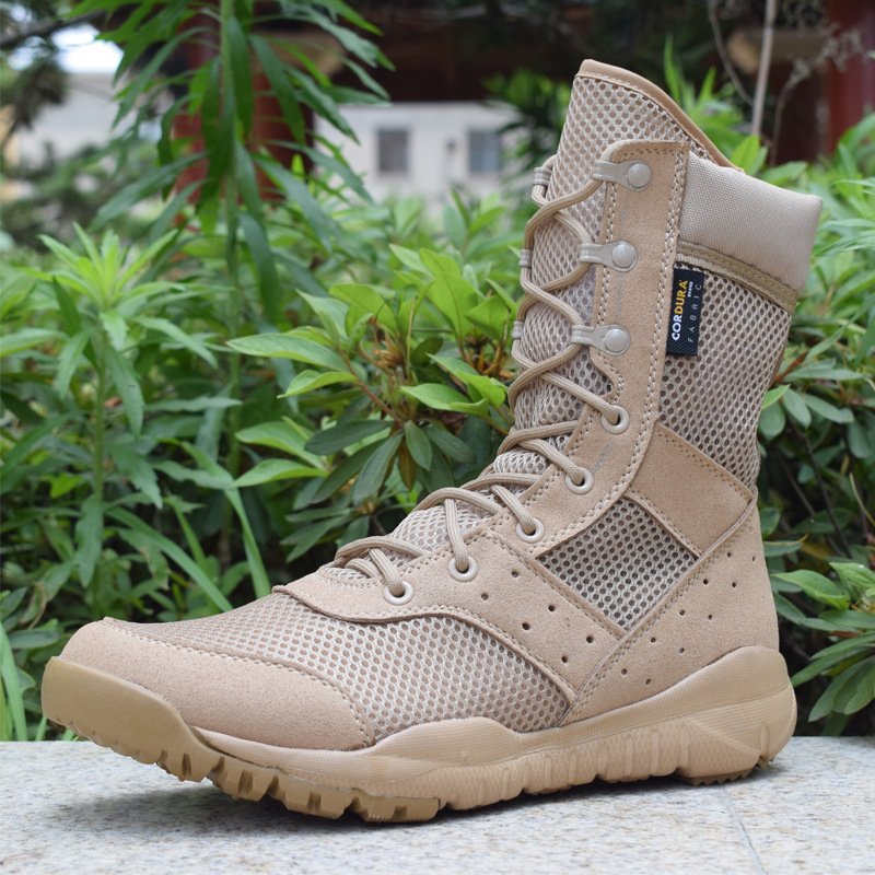 New Autumn Winter Boots Outdoor Male Hiking Boots Men Desert Tactical Combat Ankle Boots