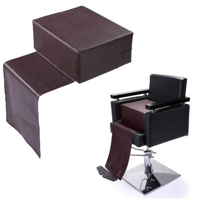 Salon Hairdressing Child Booster Seat Cushion for Styling Chair Waterproof PVC Leather Barber Hairdressing Equipment