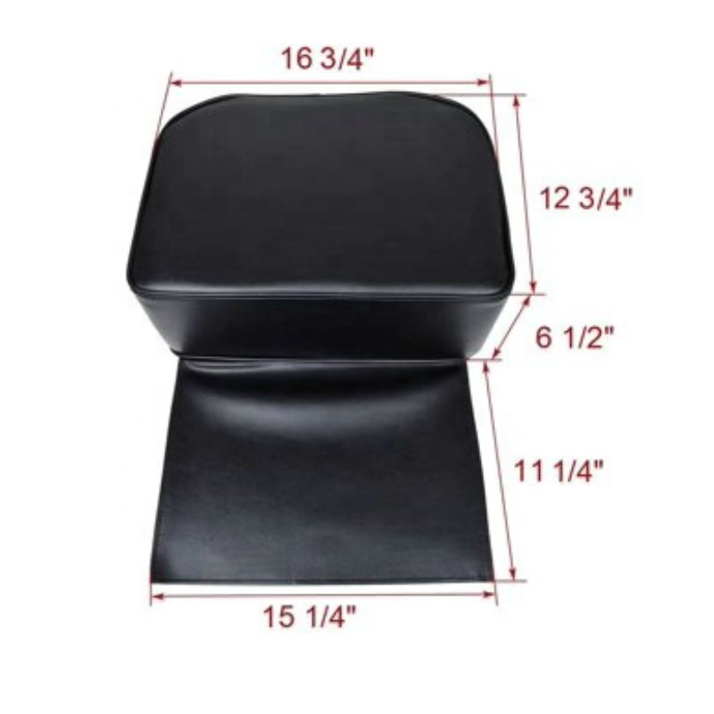 Salon Hairdressing Child Booster Seat Cushion for Styling Chair Waterproof PVC Leather Barber Hairdressing Equipment