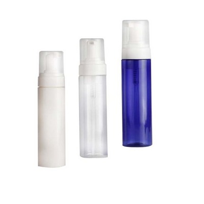 100ml 150ml 200ml clear white blue PET plastic empty foam shampoo bottles