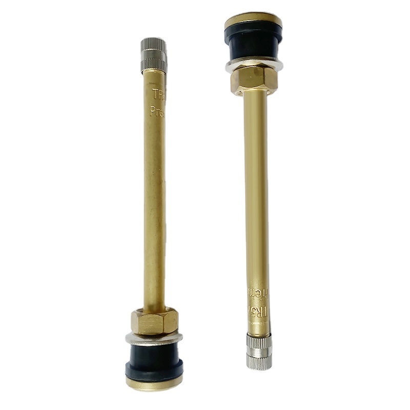 TR573 Universal Tire Valve High Strength Brass Heavy Duty Truck Tire Valve Stem