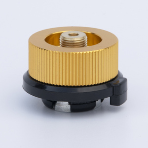 Butane Canister to Screw Gas Cartridge/Lindal Type Valve Adapter