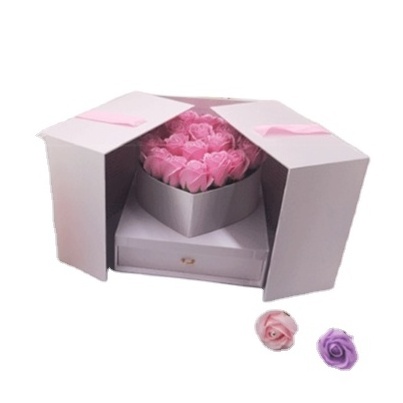 Florist Floral Foam Insert Display Handkerchief Gift Box