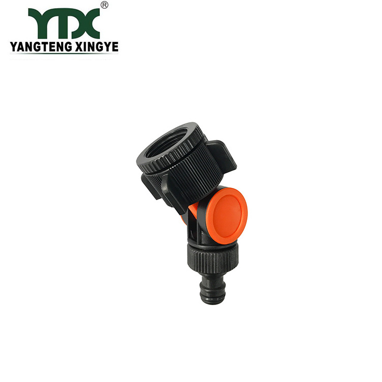 YTX high quality 360 Garden Rotatable Water Tap Spliter Irrigation Tube Swivel Faucet Quick Connector