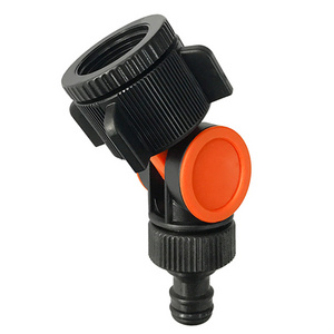 YTX Swivel Tap Connector Water Inlet Quick Coupling Angle Hose Connector Rotates 360 Garden Accessories Garden Tools Tap Connect