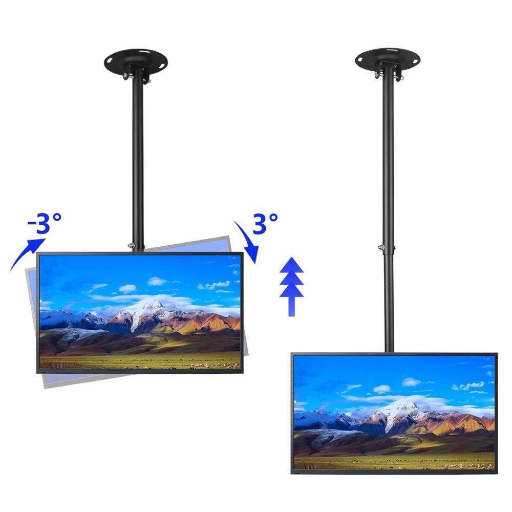 360 degrees Retractable TV Bracket Ceiling Mount for 24''-46'' screens