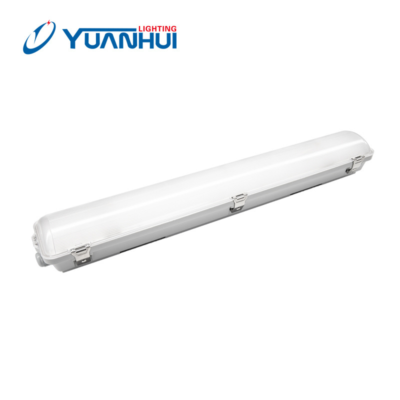 Factory Direct sales high lumen 140lm/w factory parking lot LED tri-proof light, 5ft waterproof led light