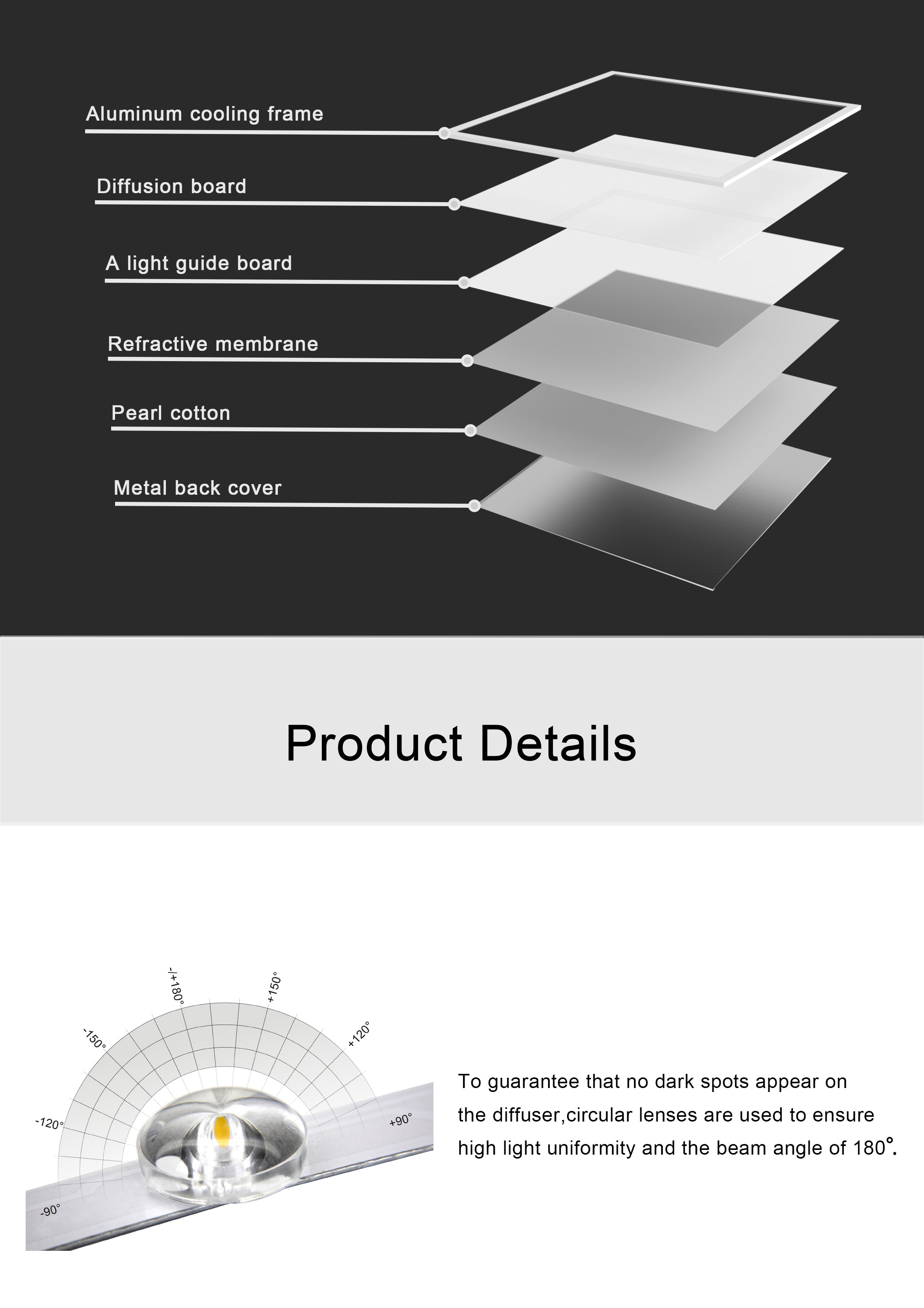 led indoor panel square backlit ceiling light 30x120 60x60 60*120, 30W 36W led panel lighting for office home