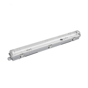 IP65 IK08 1x136W 2x26W  led surface mounted single T8 tube batten triproof light ,double t8 fluorescent lamp