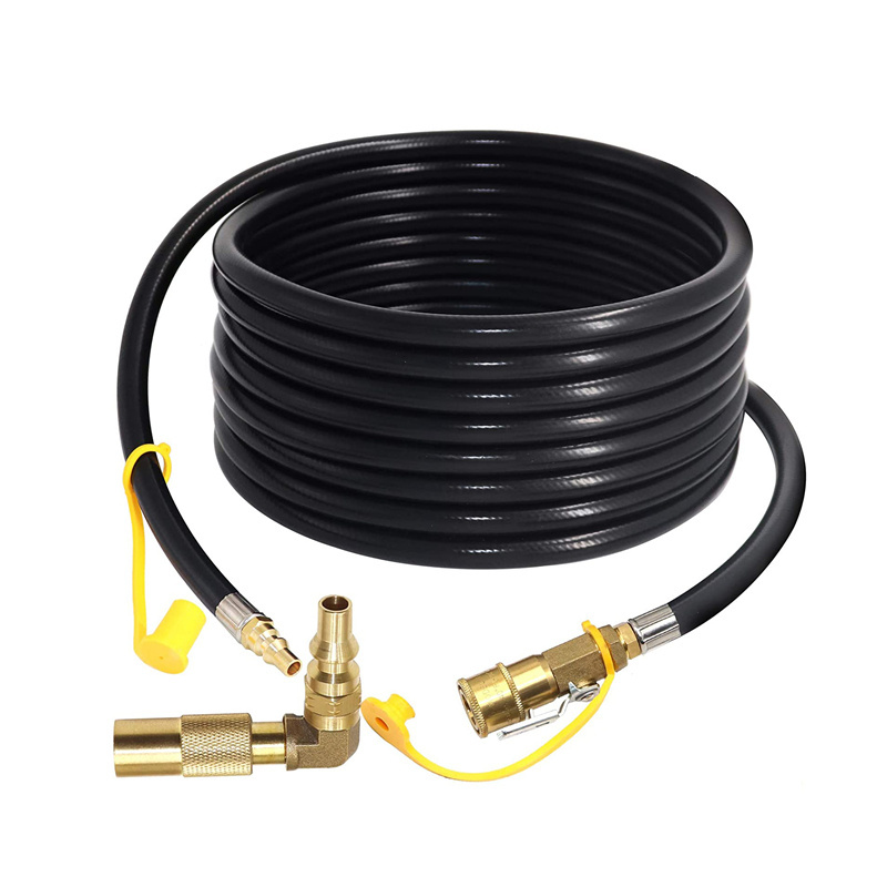 24FT Quick Connect RV Propane Hose with 1/4