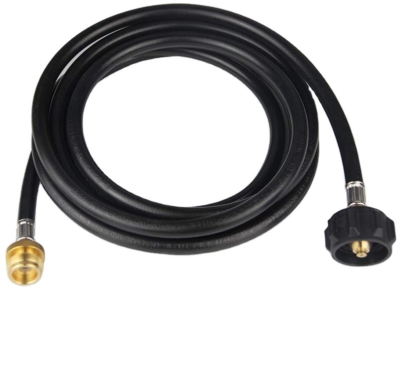 Propane Tank Converter Adapter Hose Assembly, QCC1 / Type1 LP Gas Tank, Bulk Propane Appliances to 20 LB Propane Cylinder