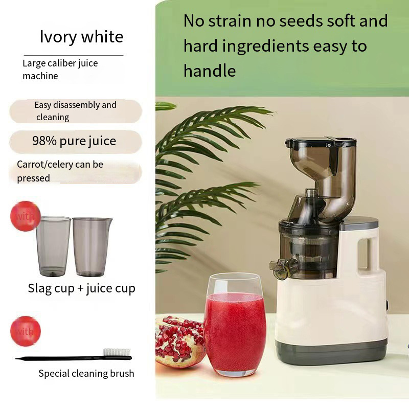 Commercial electric cold press hand mini portable slow fresh smoothie fruit citrus  orange juicer extractor machine blender