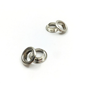 High Quality ODM OEM Customized Color Size Brass Stainless Steel Plating Metal Garment Eyelets For Clothing