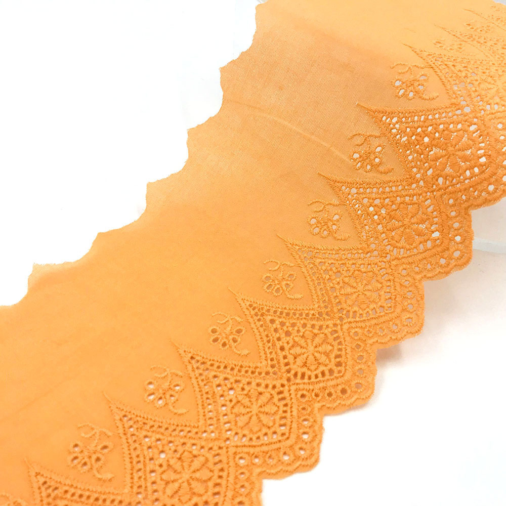 2023 Hot Sale High Quality Fabric Cotton Lace African Swiss Cotton Voile Lace Golden Supplier Tulle Lace Fabric