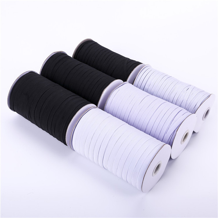 Stretchability Ployeter PP Printed Glitter Woven Knitted Wide Jacquard Elastic Band For Clothing