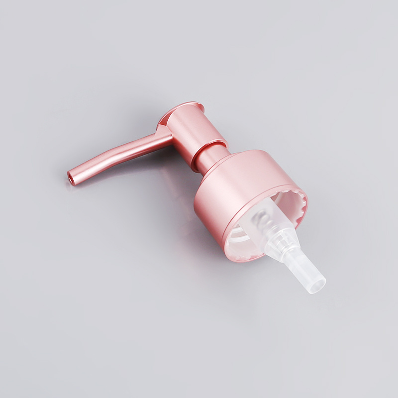 manufacture direct sale 24/410 28/410 dispenser soap rose gold electroplate cream lotion pump for cream bottle