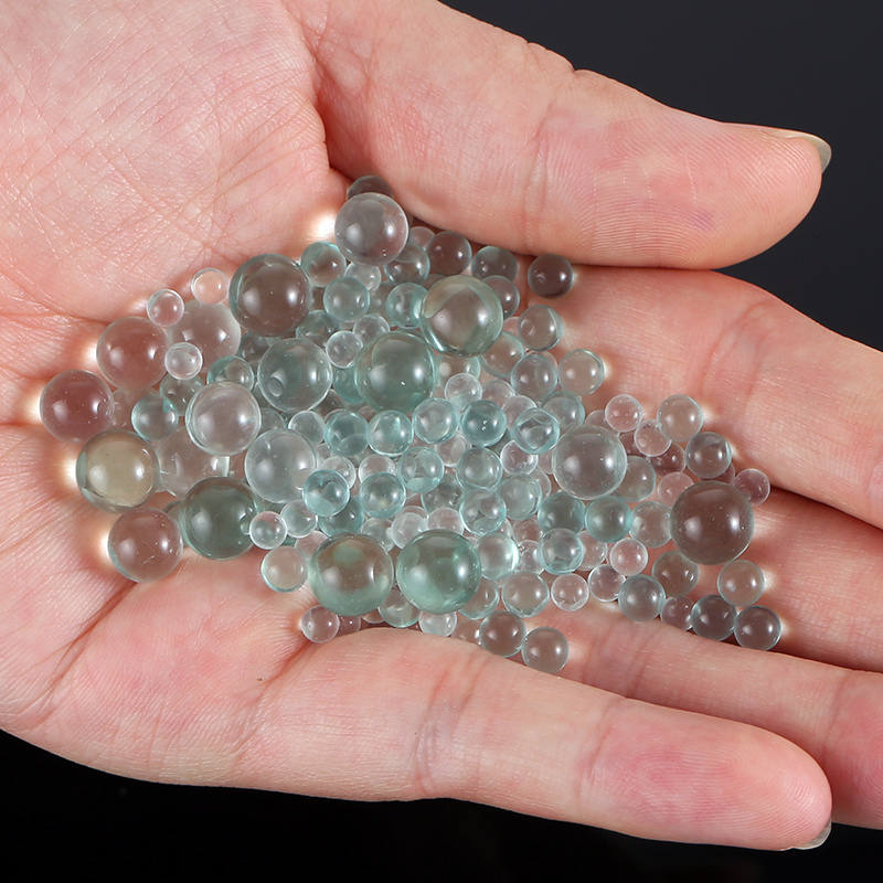 2mm-10mm clear solid marbles glass balls glass