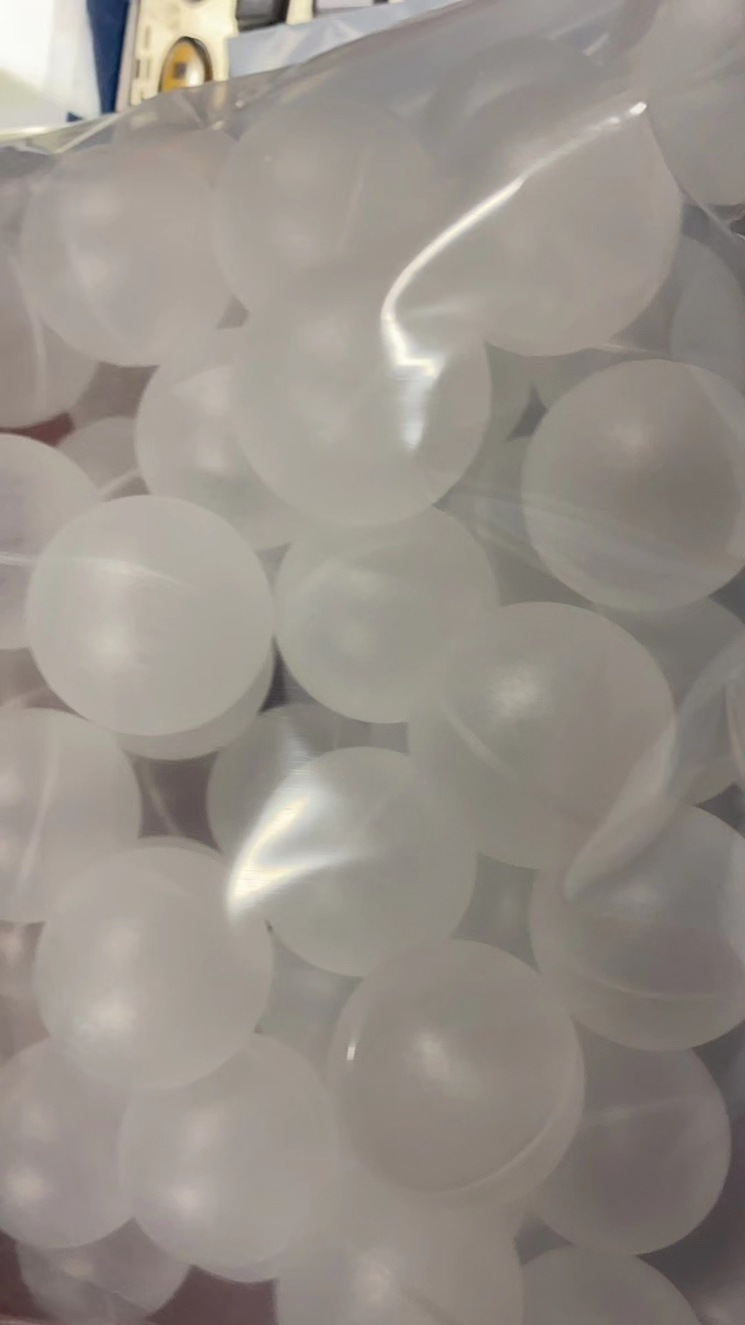 Wholesale Transparent Clear Plastic hollow floating ball 8mm 12mm 16.8mm 20mm 25.4mm 35mm 38mm 46mm 50mm hollow plastic balls