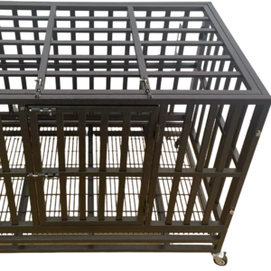 pert cages iron metal Playpen Wheels Heavy Duty Dog Cage Pet Kennel Crate on Sale