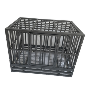 Foldable Stackable Stainless Steel Free Dog Pet Cage And Crates Metal Dog Kennels Outdoor Drop Cages Bank For Large Dog