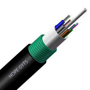 4/6/8/12/24/48 Core GYTS SM Direct Buried Fiber Optic Cable From Manufacturer