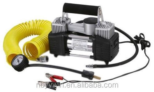 WIN-733 DC 12V 150PSI Double Cylinders Car Air Compressor