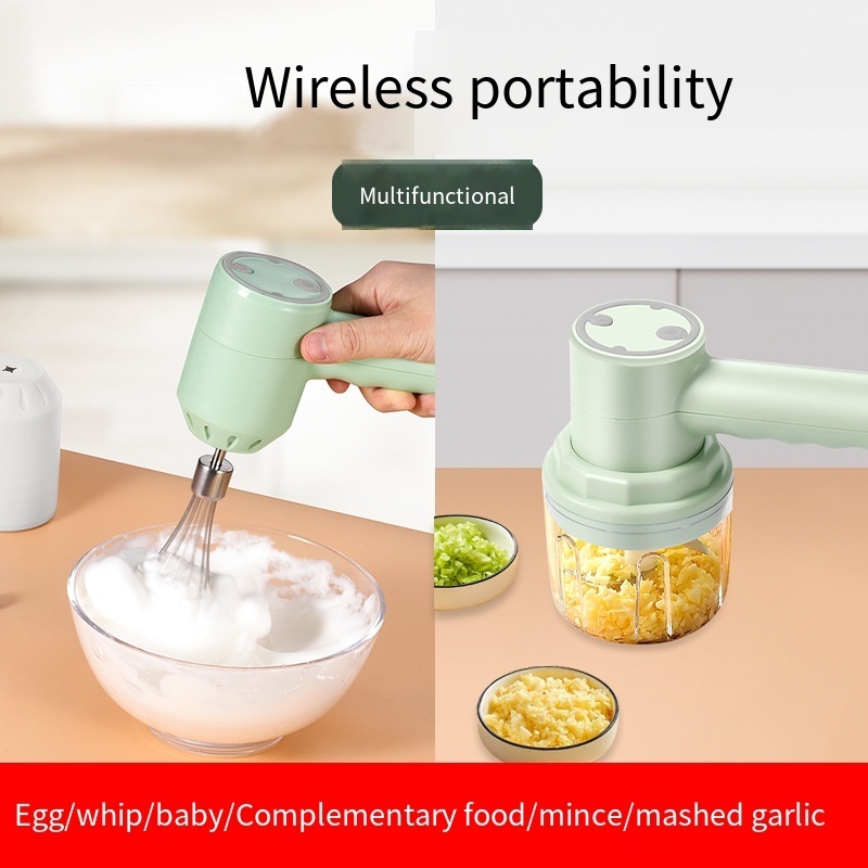 High Quality 3 Speed Electric Food Blender Handheld Mixer Egg Beater Automatic Cream Food Cake Baking Dough Mixer