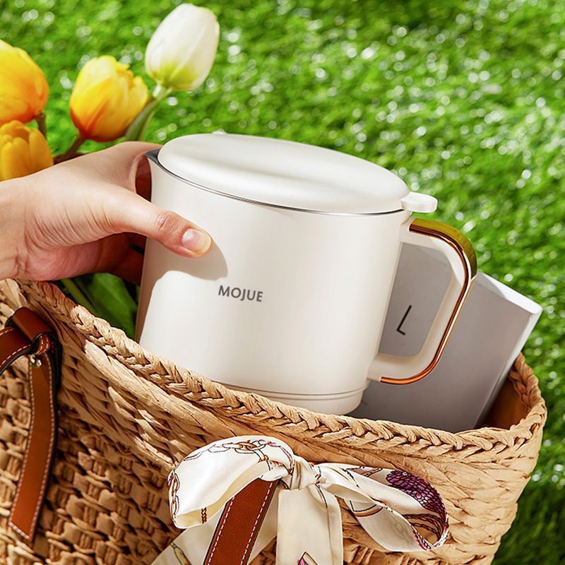 Wholesale Mini Household Stainless Steel Electric Water Cup Folding Portable Travel Kettle