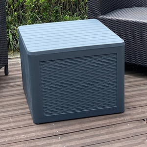 Outdoor Waterproof Multifunction Camping Patio Garden Plastic Resin Tool Storage Deck Box Container