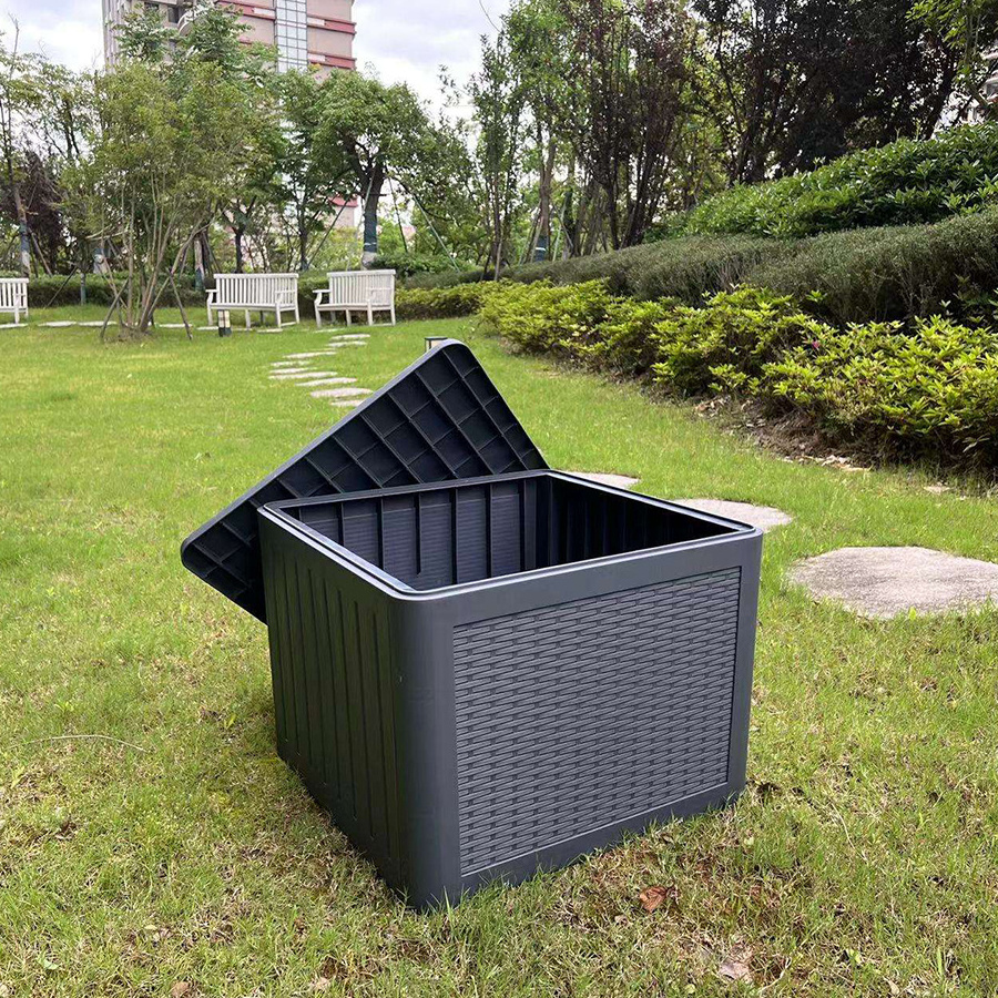 Outdoor Waterproof Multifunction Camping Patio Garden Plastic Resin Tool Storage Deck Box Container