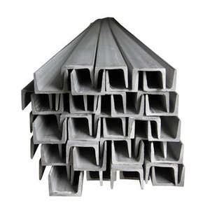 Customizable MS U-Shaped Galvanized Carbon Steel Channels 304 316L Standard Sizes Ss Stainless Steel Channel