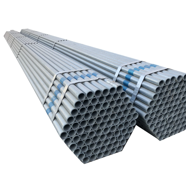 High Quality Hot DIP Q195 Q235 Q345 Galvanized Steel Tube Weld Steel Round Pipe for Green House