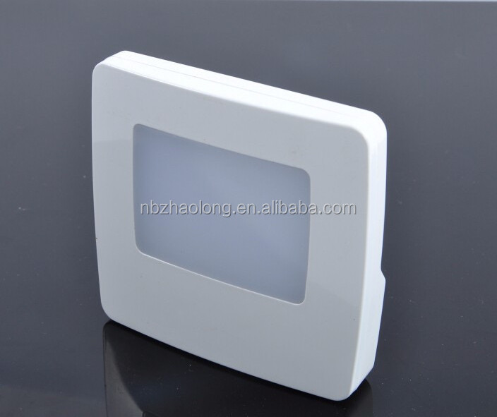 New design cute photo sensor night light ,wall pulg In LED night light,Small size flat panel light