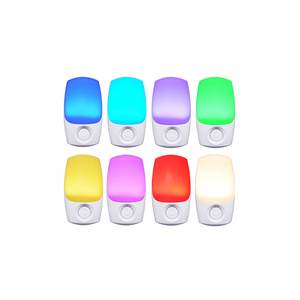 random color led sensor lights rgb home lighting modern night light