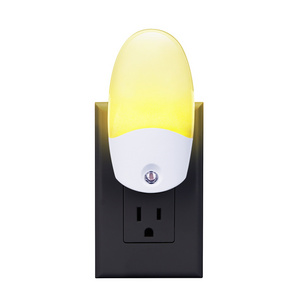 Light Sensor Color Change LED Night Light with EU US Plug for Smart home