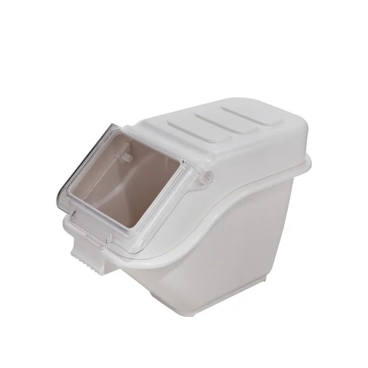 Wholesale Small Middle Capacity Stackable White Container Bins Mobile  Shelf Ingredient Plastic Storage Bin And Boxes With Lid